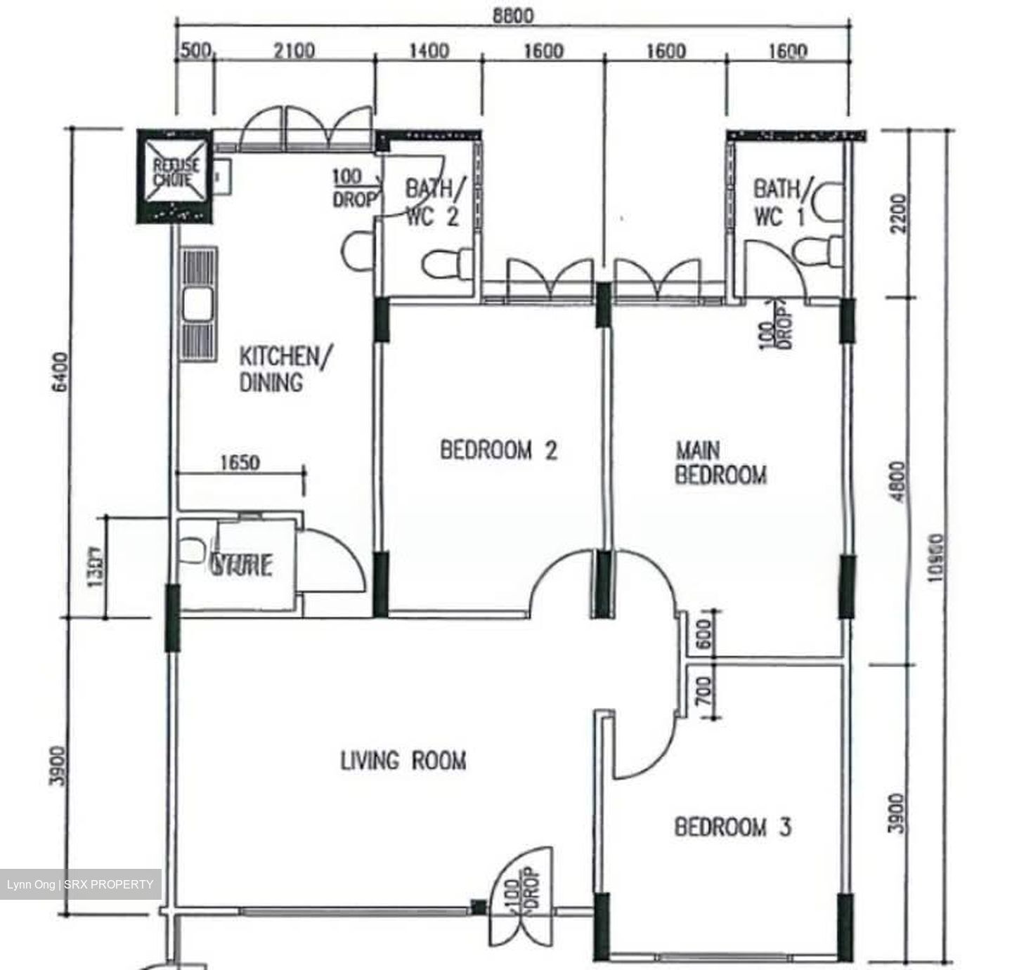 Blk 644 Yishun Street 61 (Yishun), HDB 4 Rooms #554987221